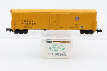 Aztec N scale Union Pacific UPFE 50ft Reefer, 458030, Rapido style couplers, UPFE 2012-8