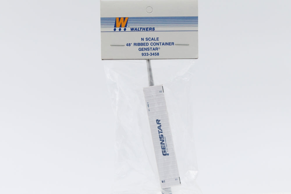 Walthers N scale 48' Ribbed Container Genstar, 933-3458, factory sealed