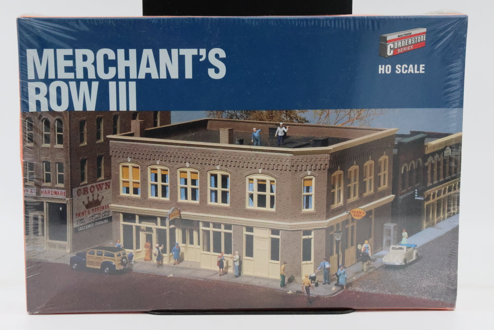 Walthers Cornerstone Series, HO scale, Merchant's Row III, Factory sealed, 933-3064
