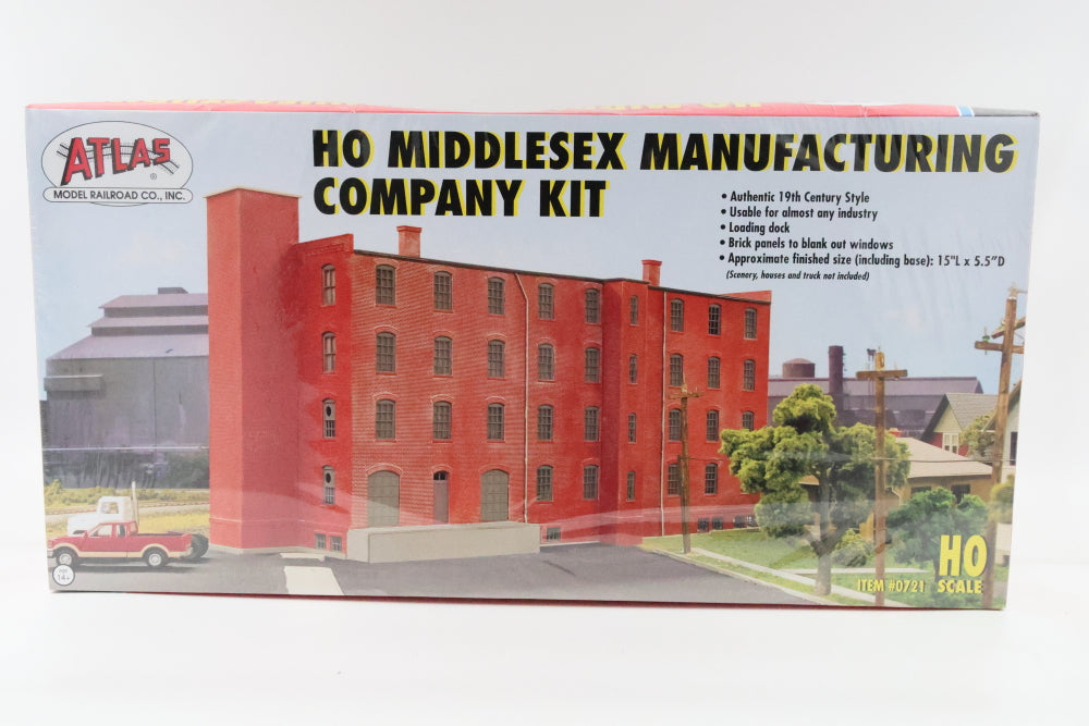 Atlas, HO scale, Middlesex Manufacturing Company kit, factory sealed, #0721