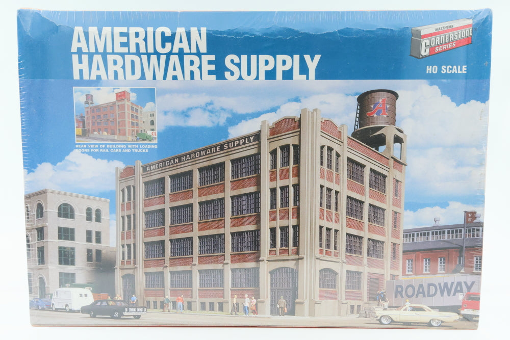 Walthers Cornerstone Series, HO scale, American Hardware Supply, Factory sealed, 933-3097