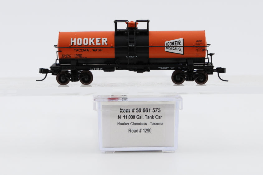 Atlas Hooker Chemicals-Tacoma N 11,000 Gallon Tank Car, #SHPX1290, 50 001 575