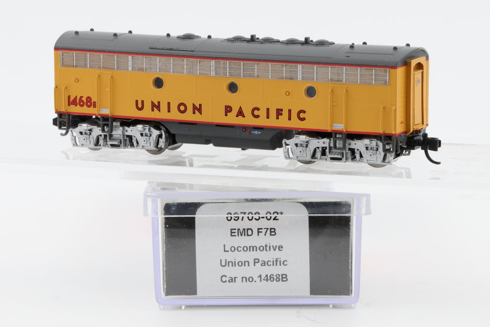Intermountain N scale Union Pacific (UP) F7B 1468B, Kadee Like couplers, 69703-02*