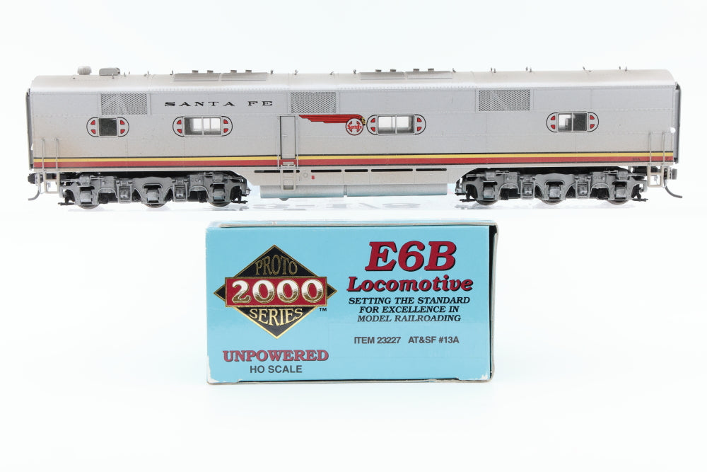 Proto 2000 Santa Fe (ATSF) E6B 13A unpowered, Item 23227, lightly weathered, used,