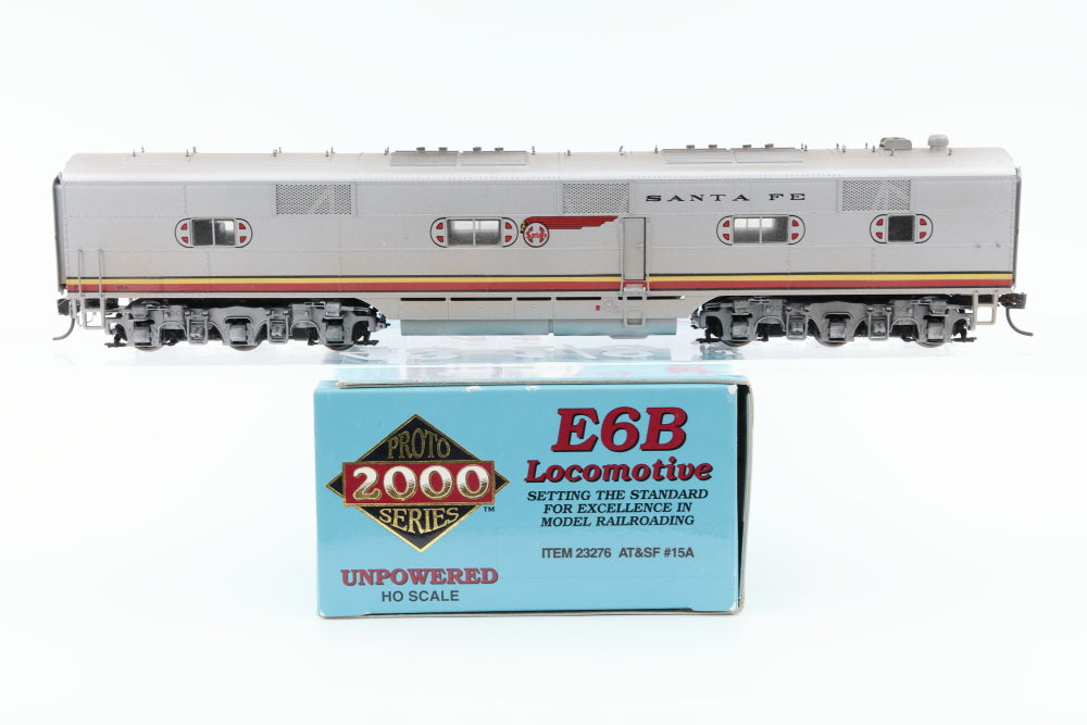 Proto 2000 Santa Fe (ATSF) E6B 15A unpowered, Item 23226, lightly weathered, used