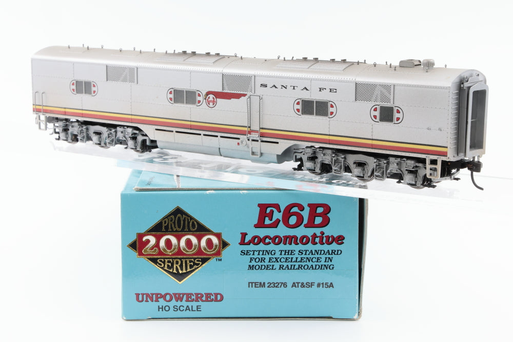 Proto 2000 Santa Fe (ATSF) E6B 15A unpowered, Item 23226, lightly weathered, used