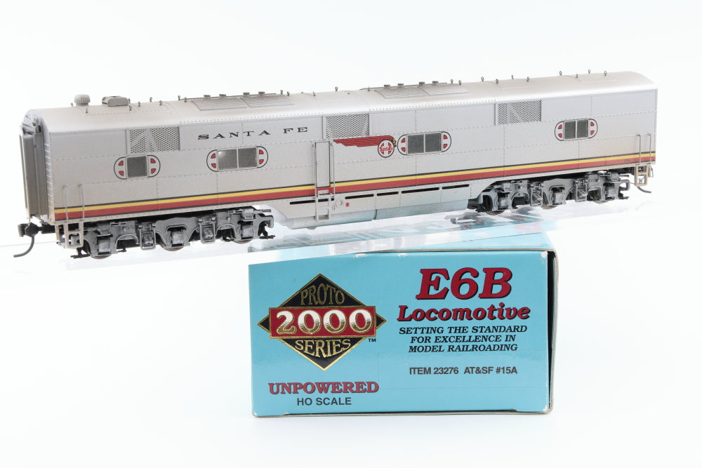 Proto 2000 Santa Fe (ATSF) E6B 15A unpowered, Item 23226, lightly weathered, used