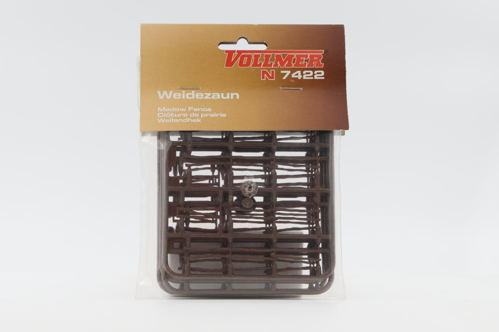 Vollmer N scale meadow fence kit, #7422