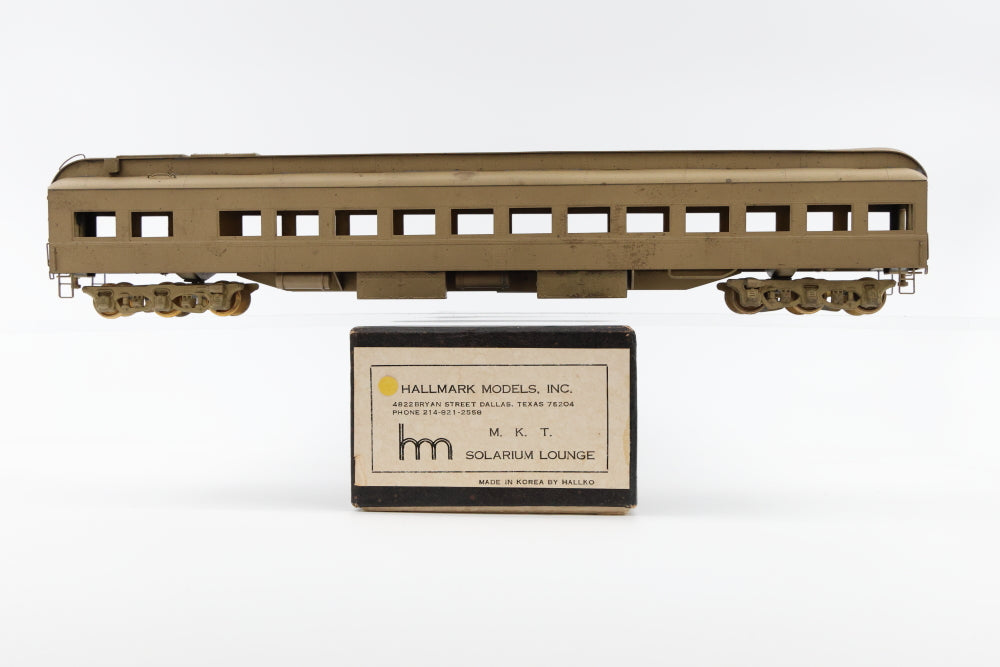 Hallmark Models Inc, HO scale Brass Missouri Kansas Texas-MKT Solarium Lounge, Original box