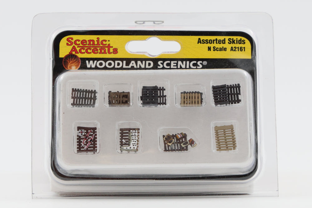Woodland Scenics N scale Assorted Skids A2161