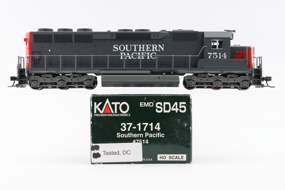 Kato HO scale Southern Pacific EMD SD45, 7514, 37-1714, DC, used