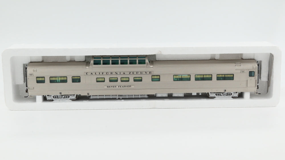 Broadway Limited California Zephyr Dome WP Silver Feather, #812, BLI 525