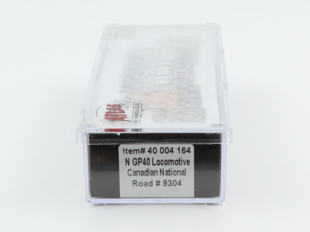 Atlas N scale CN GP40 9304 Master Line Silver Series 40 004 164
