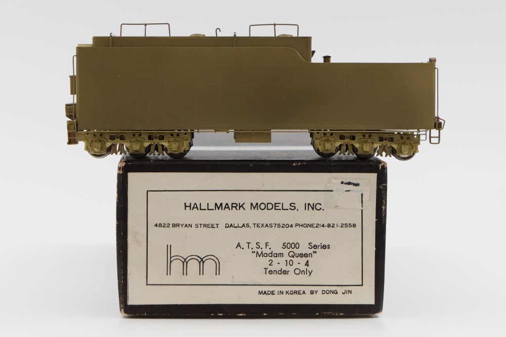 Hallmark Models ATSF 5000 Series "Madam Queen", 2-10-4 Tender Original box