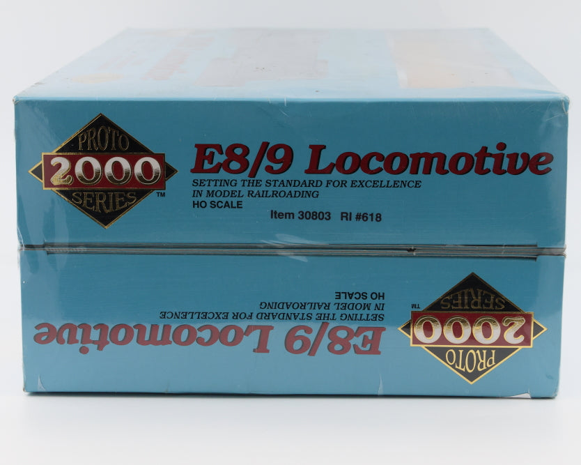 Proto 2000 E8/9 Rock Island (UP Paint) A-B set, 661 A unit, with Mars light; 618 B-unit, Both locos powered, Factory Sealed, 