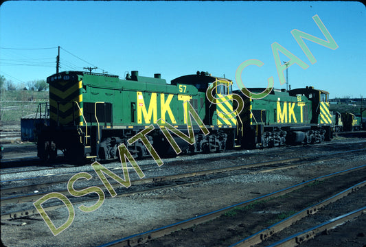 Original Kodachrome Slide, MKT MP15AC 57-56 at Glen Park Yard, Kansas City, KS