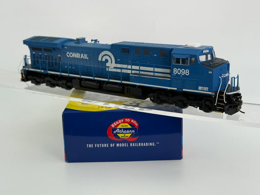 Athearn Ready to Run HO Scale Norfolk Southern/Conrail Heritage AC4400CW 8098, Kadee couplers installed, pre-owned, DC, DCC ready, not original box