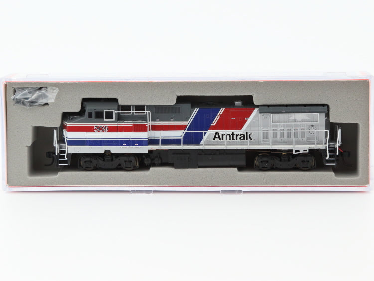 Atlas N scale Amtrak [PEPSI CAN] Dash 8-32BHW Silver #509, #48832