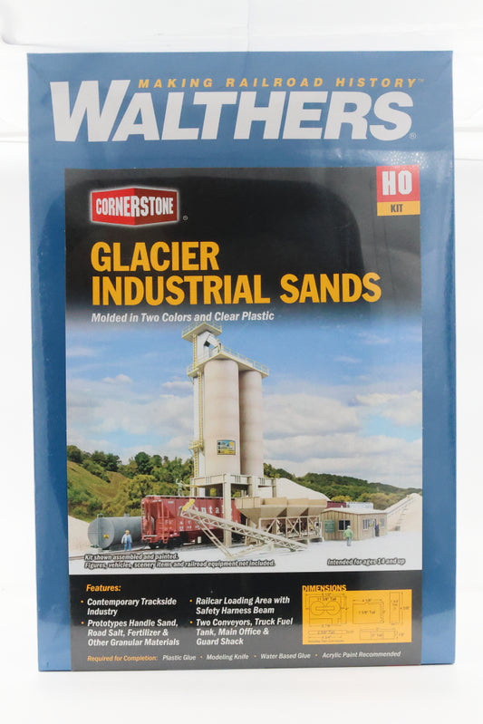 Walthers Cornerstone Series, HO scale, Glacier Industrial Sands, Factory sealed, 933-4035
