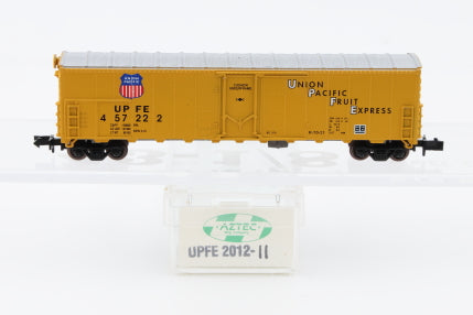 Upfe Reefer Aztec N scale Union Pacific UPFE 50ft Reefer, 457222, UPFE 2012-11 ...