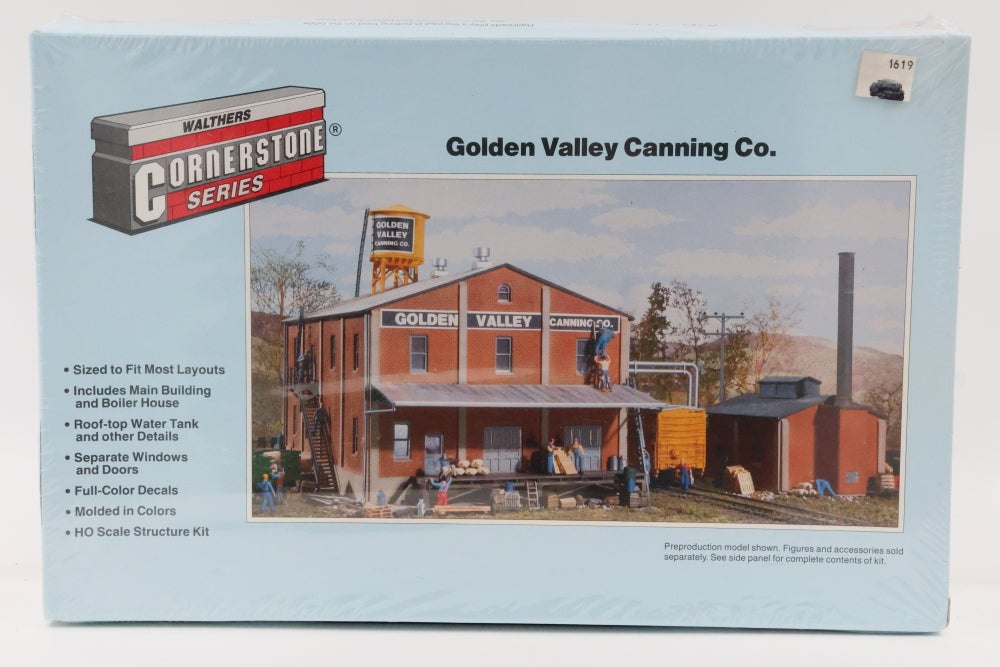 Walthers Cornerstone Series, HO scale, Golden Valley Canning Company, Factory sealed, 933-3018