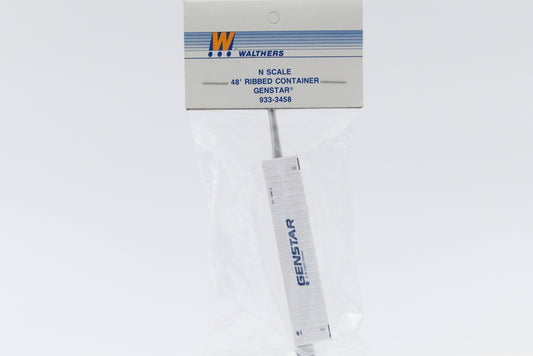 Walthers N scale 48' Ribbed Container Genstar, 933-3458, factory sealed