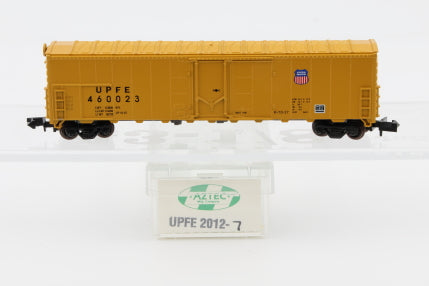 Aztec N scale Union Pacific UPFE 50ft Reefer, 460023, Rapido style couplers, UPFE 2012-7