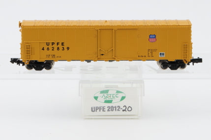 Aztec N scale Union Pacific UPFE 50ft Reefer, 462839 Rapido style couplers, UPFE 2012-20