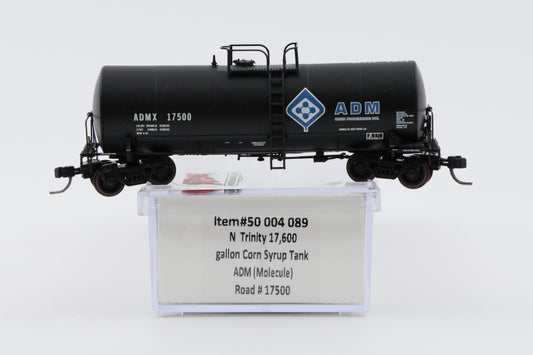 Atlas ADM N Trinity 17,600 Gal. Corn Syrup Tank Car, ADM (Molecule) #ADMX17500, 50 004 089