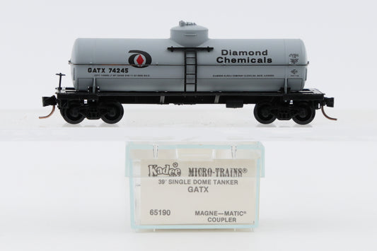 Micro Trains Line GATX Diamond Chemical 39' Single Dome Tanker #74245, 65190