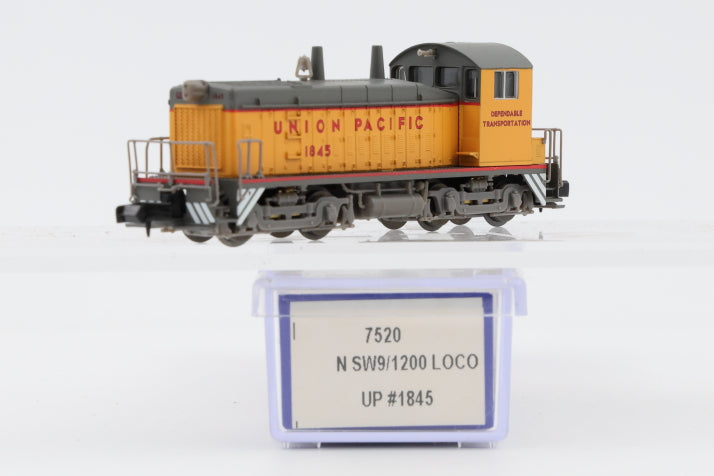 Up Sw9 Life Like N scale Union Pacific (UP) SW9/1200 1845, powered, DC, 7520 ...