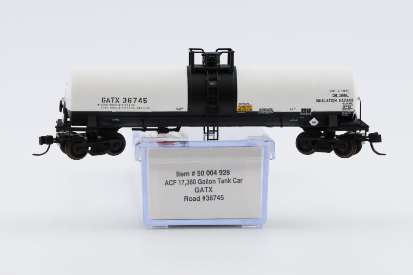 Atlas GATX ACF 17,360 Gallon Tank Car, #GATX36745, 50 004 928
