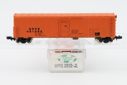 Aztec N scale Union Pacific UPFE 50ft Reefer, 461085 Rapido style couplers, UPFE 2012-2