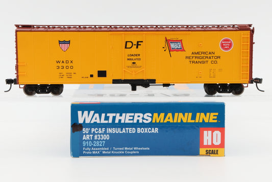 Walthers Mainline, HO scale, ART (WADX) 50' PC&F Insulated Box Car, 3300, 910-2837