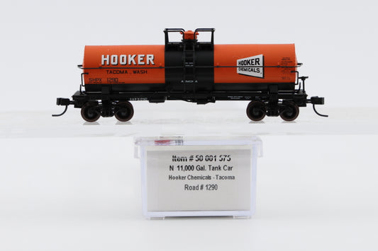 Atlas Hooker Chemicals-Tacoma N 11,000 Gallon Tank Car, #SHPX1290, 50 001 575