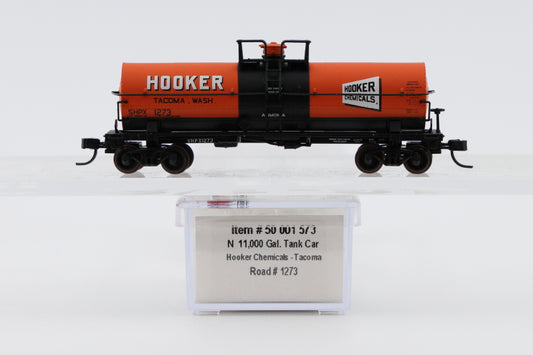 Atlas Hooker Chemicals-Tacoma N 11,000 Gallon Tank Car, #SHPX1273, 50 001 573