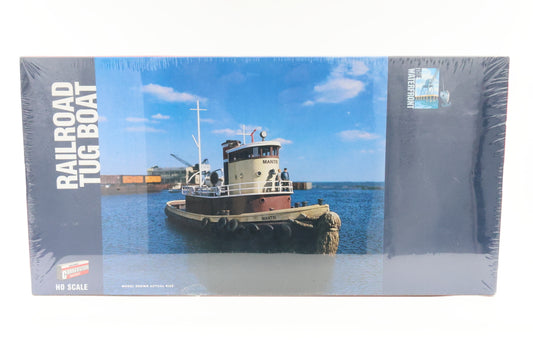 Walthers Cornerstone Series, HO scale, Railroad Tug Boat, Factory sealed, 933-3153
