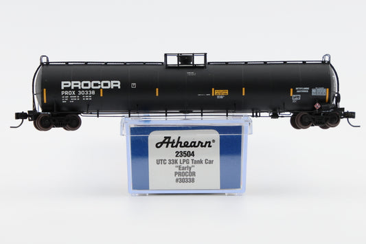 Athearn UTC 33K LPG Tank Car, "Early", Procor ,#30338, 23504