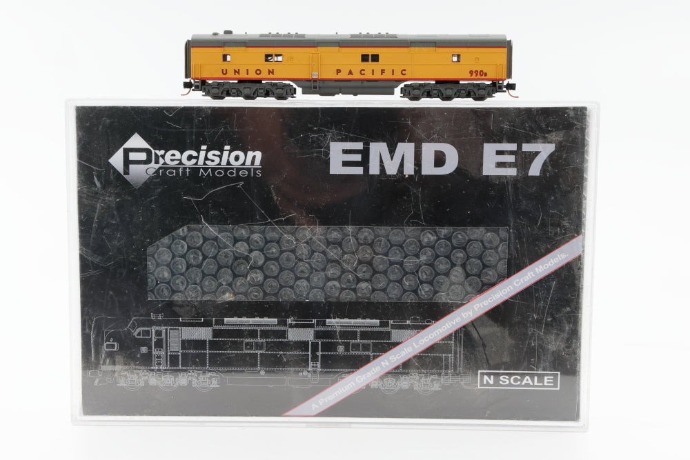 Precision Craft Models N scale EMD E7B 990B, DC, DCC ready, 655, Pre-owned, NIB