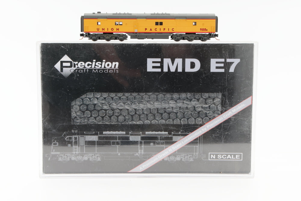 Precision Craft Models N scale EMD E7B 988B, DC, DCC ready, 656, Pre-owned, NIB