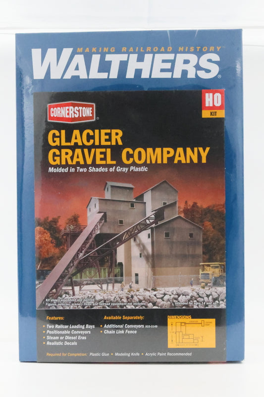 Walthers Cornerstone Series, HO scale, Glacier Gravel Company, Factory sealed, 933-3062