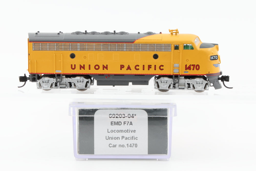 Intermountain N scale Union Pacific (UP) F7A 1470, Kadee Like couplers, 69203-04*