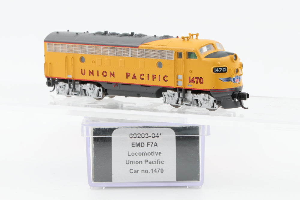 Intermountain N scale Union Pacific (UP) F7A 1470, Kadee Like couplers, 69203-04*