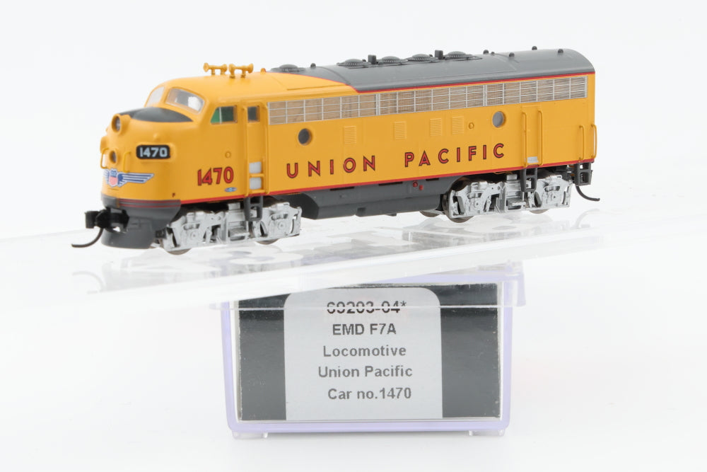 Intermountain N scale Union Pacific (UP) F7A 1470, Kadee Like couplers, 69203-04*
