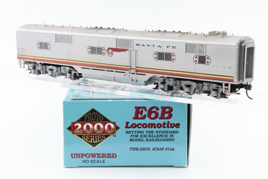 Proto 2000 Santa Fe (ATSF) E6B 15A unpowered, Item 23226, lightly weathered, used