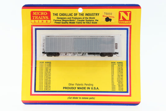 Micro Trains Line Undecorated 51 3 3/4' Rib Side Reefer, 70000