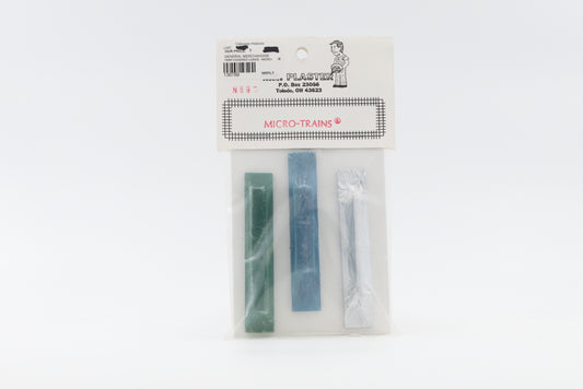 Mr. Plaster, N scale, Micro Trains covered loads, N89