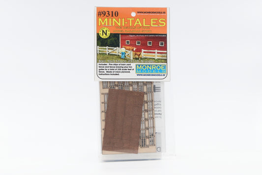 Monroe Models, Mini-Tales, N scale, Barn yard fence, #9310