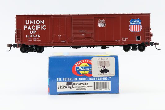 Athearn Ready to Run, Union Pacific 50' Combination Door Box car, 163536, 91224