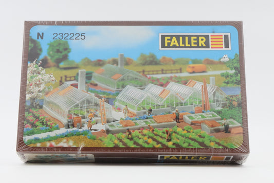 Faller N scale Green House Kit 232225, factory sealed